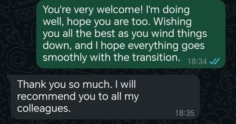 jeccy kind words